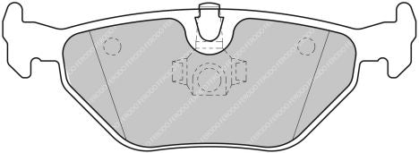 FERODO FDS1301 Brake pads Photo-0 