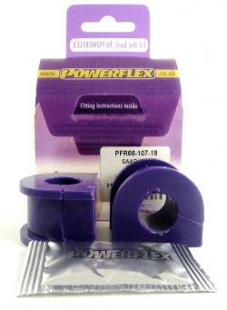 POWERFLEX PFR66-107-18 x2 Rear Roll Bar Bushing (18mm) SAAB 9000 Photo-0 