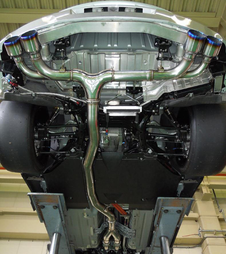 HKS 31008-KN001 Racing Muffler Nissan GTR35 (Off road use only!) Photo-1 