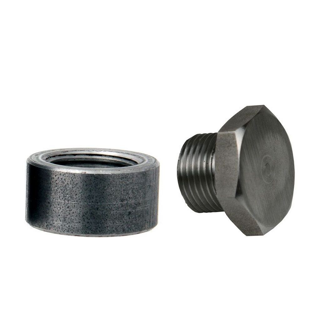 INNOVATE 37350 Bung And Plug Kit, Standard 1/2\", Mild Steel Photo-0 