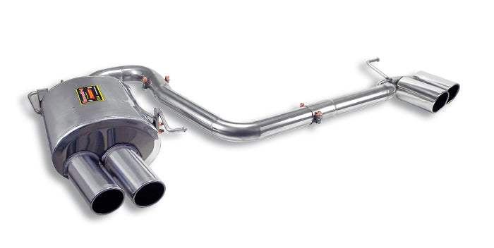 SUPERSPRINT 982806 Rear exhaust Right OO80 - Left OO80 "Power Loop" for BMW F10/F11 525d and 530d Photo-0 