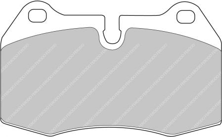 FERODO FDS998 Front Brake Pads DS Performance for BMW 7 Series (E38) / 8 Series (E31) Photo-0 