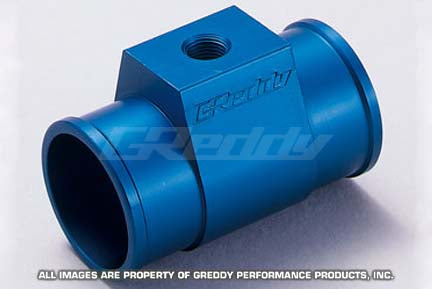 GREDDY 16401638 Radiator Hose Adapter with Temp Gauge Fitting 38mm Photo-0 