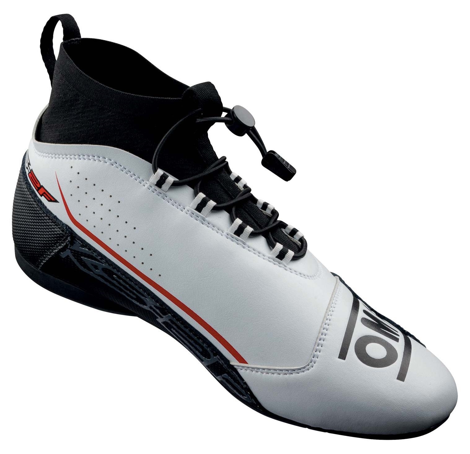 OMP KC0-0830-A01-020-35 KS-2F Karting shoes, white/red, size 35 Photo-0 