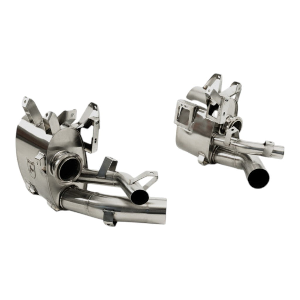 KLINE INNOVATION KL-POR-992.2TTH-RS-VALVE-RS-INC Valvetronic Cat-Back Exhaust System (Inconel 625) for PORSCHE Turbo / Turbo S (992.2) Photo-4 