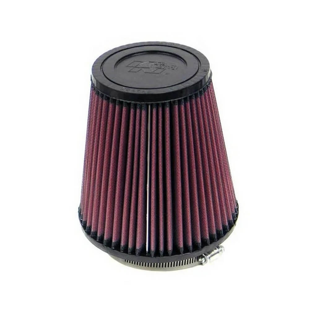 K&N RF-1031 Clamp-On Air Filter 3-1/2"10 DEG FLG,5-3/4"B,3-3/4"T,6"H, Universal Photo-0 