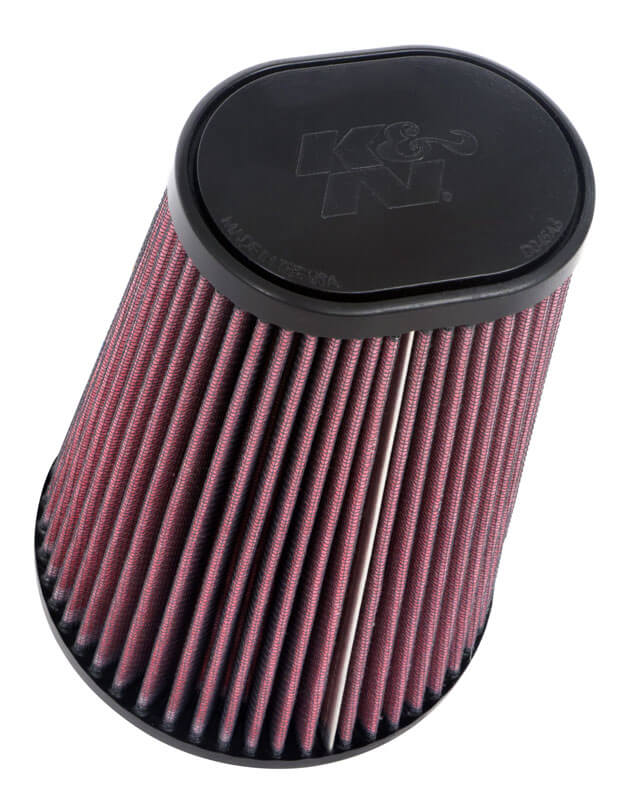 K&N RU-1021 Universal Clamp-On Air Filter 4-1/2"FLG, 5-7/8"B, 3-1/4" X 4-1/2"T, 8"H Photo-0 