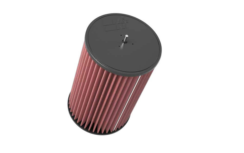 K&N RU-5181 Universal Clamp-On Air Filter 4-1/8"FLG, 7-3/8"B, 7"T W/STUD, 11-1/2"H Photo-0 