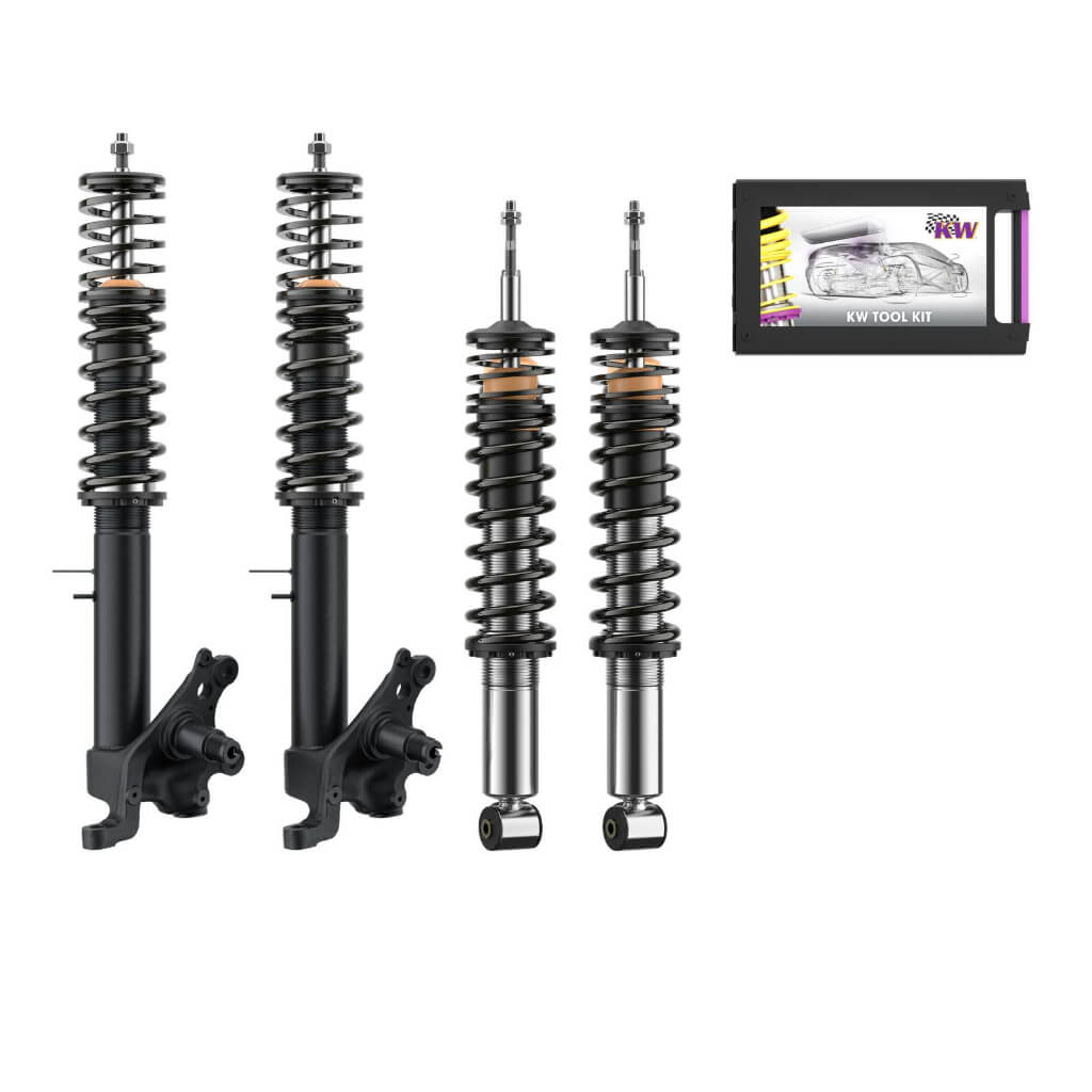 KW 1020520010 Coilover Kit V1 Classic Line (Modification of the FA Strut Housing) for BMW 535i / 540i (E34) 1987-1995 Photo-0 