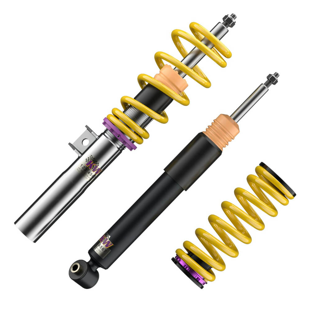KW 102200BY Coilover Kit V1 Inox (incl. Deactivation Electronic Dampers) for BMW 530i / 540i (G30) Photo-1 