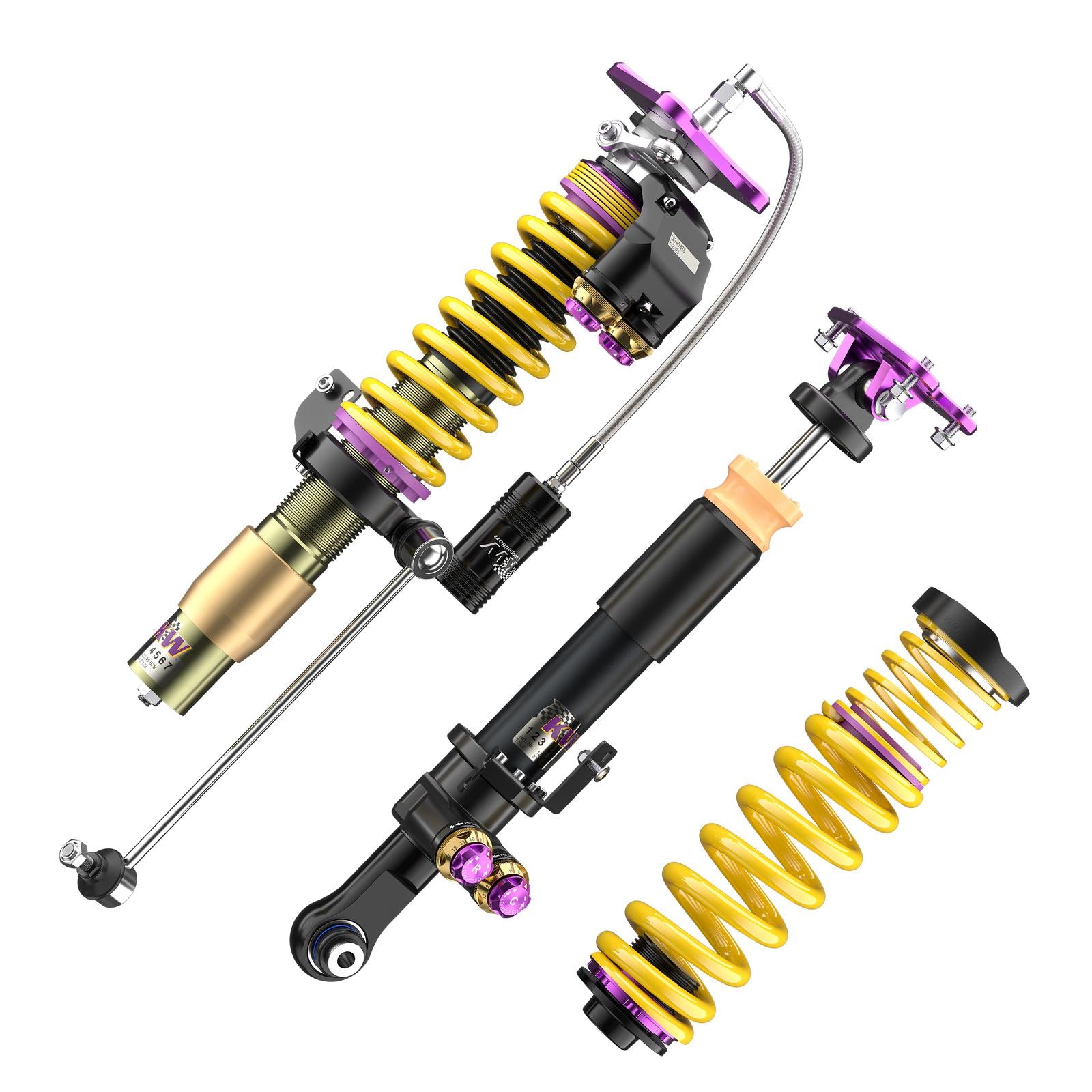KW 30901200EB Suspension Kit V5 CLUBSPORT (incl. top mounts, incl. deactivation for electronic dampers) for BMW M3 (G80) / M4 (G82) Photo-1 