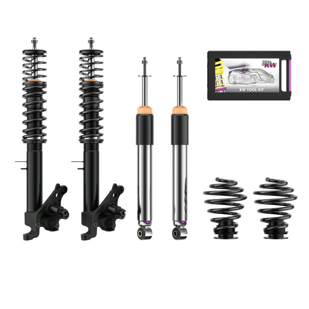 KW 35204200BV Coilover Kit V3 Classic Line (FA Struts with KW Spindles) for BMW 3 (E30) 1982-1993 Photo-0 
