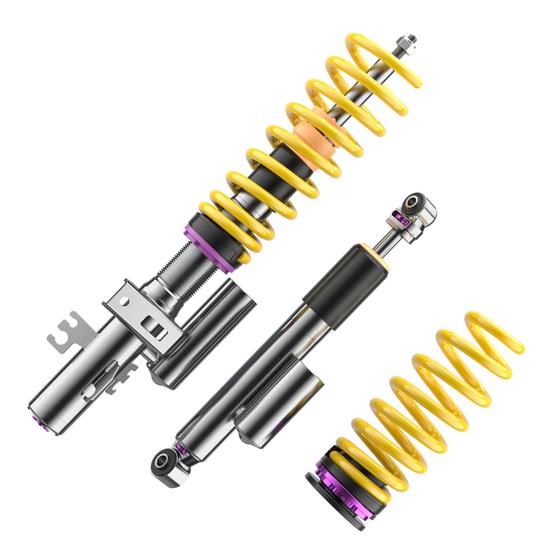 KW 3520880040 Coilover Kit V3 LEVELING for VW Multivan Mk V (7HM/7HN/7HF/7EF/7EM/7EN) 2003-2015 Photo-1 