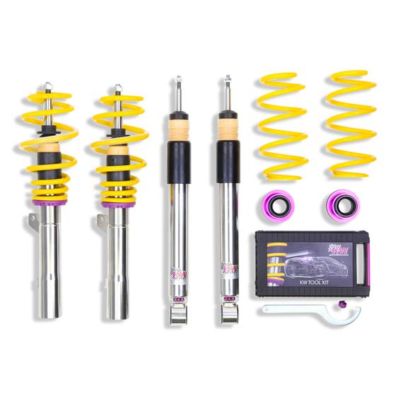 KW 352200EA Coilover Kit INOX V3 (incl. deactivation for electronic dampers) for BMW 8 Gran Coupe xDrive (G16, F93) 2019- Photo-0 