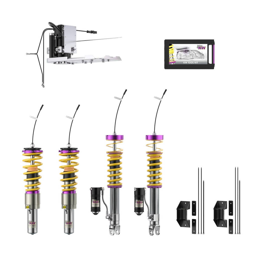 KW 39071011 Coilover Kit DDC Plug & Play (incl. HLS 2) for PORSCHE 911 Turbo / Turbo S (991) without Lift System Photo-0 