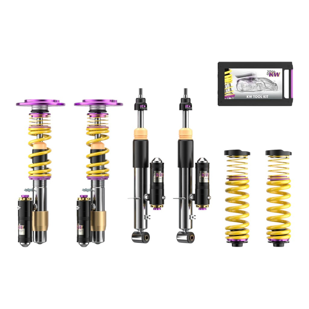 KW 39756226 Coilover Kit V4 Clubsport (incl. Front Axle Top Mounts) for TOYOTA GR Corolla (GZEA14) Photo-0 