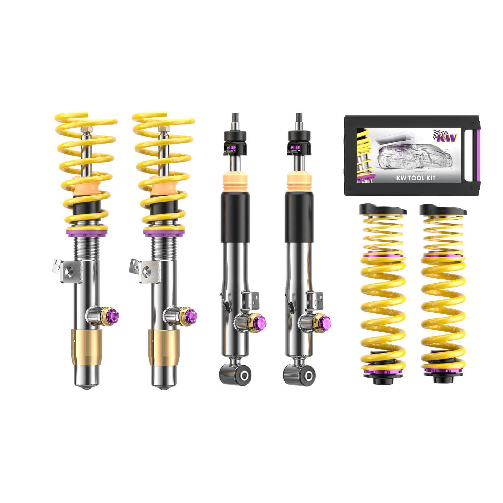 KW 3A766016 Coilover kit V4 for GENESIS Genesis G80 (RG3) 2020+ Photo-0 
