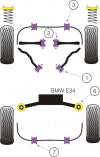 POWERFLEX PFF5-620 x2 Front Lower Control Arm Bushing (Track Rod) ** BMW E34 5 Series Photo-1 