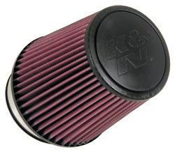 K&N RU-5061 UNIVERSAL Clamp-On Air Filter 4-3/8"10 DEG FLG, 6"B, 4-5/8"T, 6-1/2"H Photo-0 