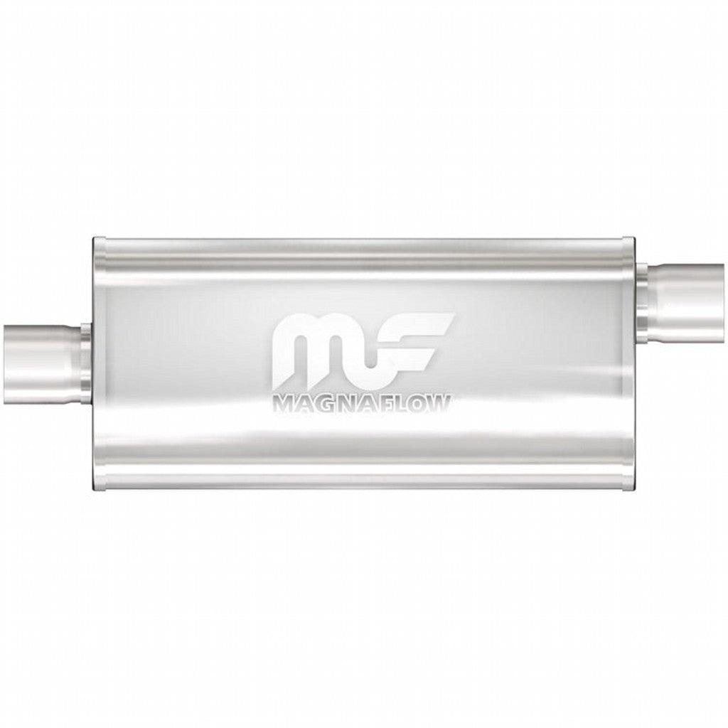 MAGNAFLOW 12256 Straight-Through Performance Muffler (2.5 inch Offset / Center, Body 5x18x8) Photo-0 