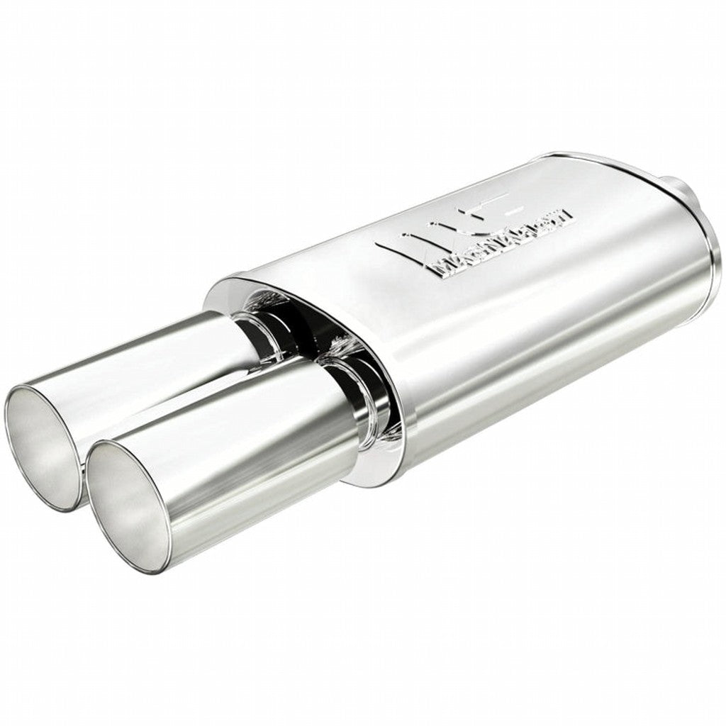 MAGNAFLOW 14816 Straight-Through Performance Muffler (2.25 / 3.5 inch Center / Dual, Body 5x14x8) Photo-0 