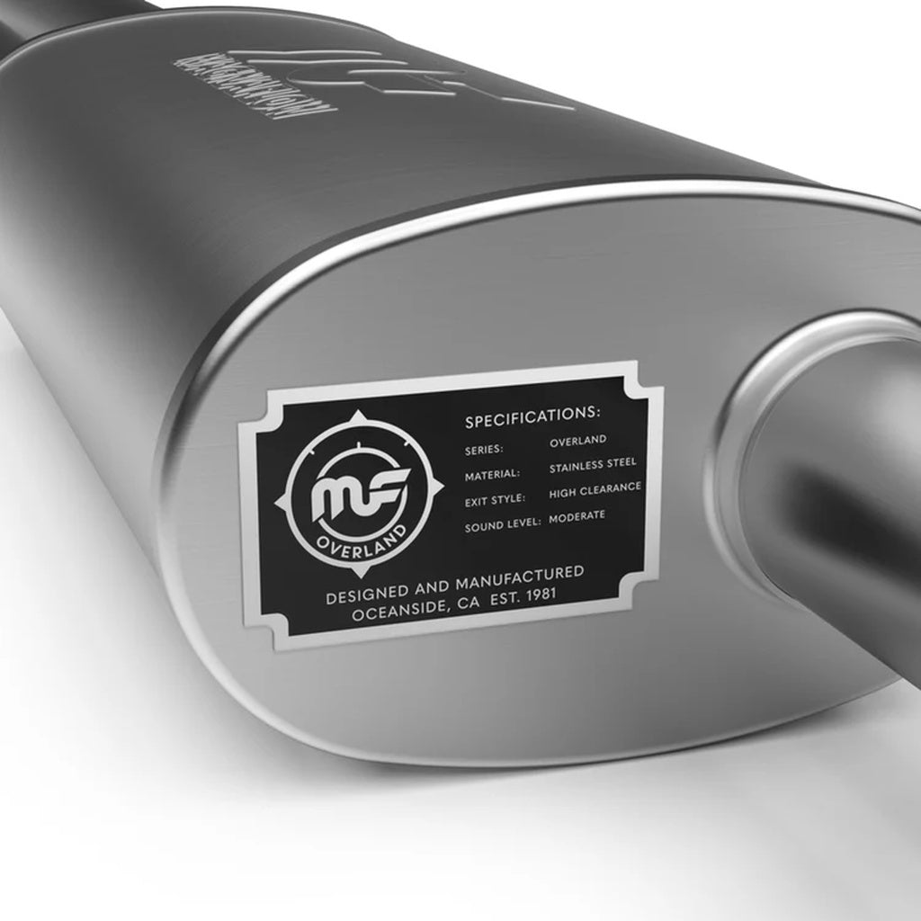 MAGNAFLOW 19592 Exhaust System Overland Series for JEEP Wrangler Unlimited Rubicon 3.6 (JL) 2018- Photo-6 