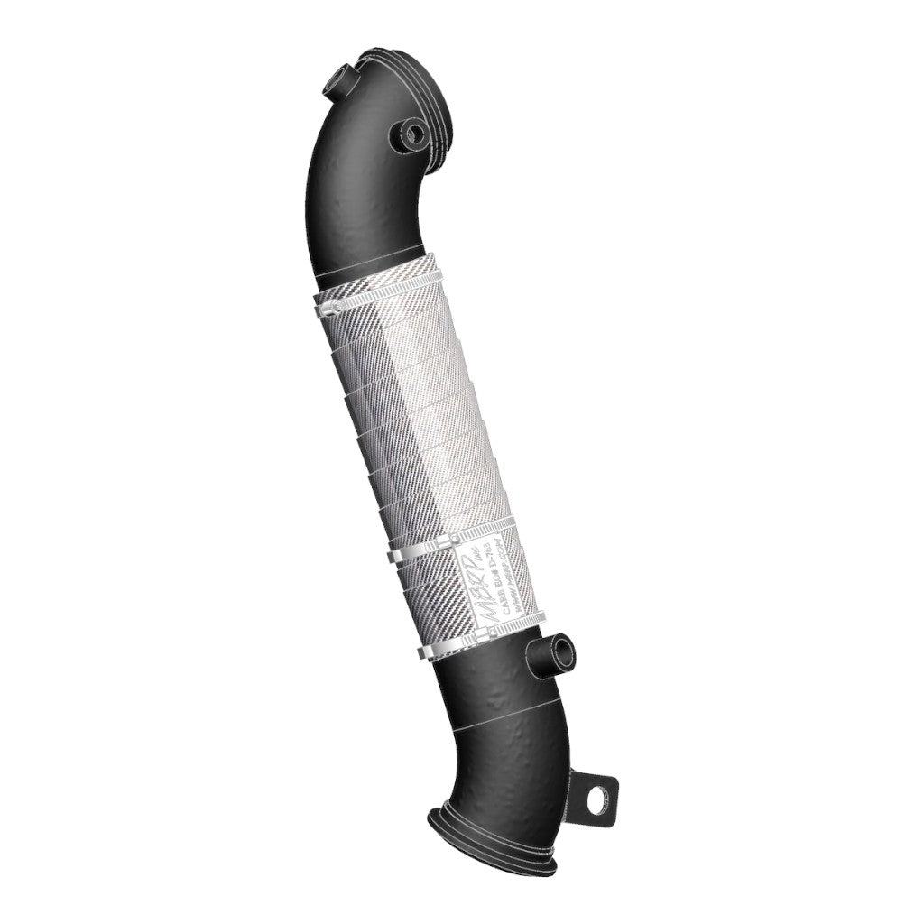MBRP GMCA427 Down-Pipe 3" Armor Lite (Aluminized Steel) for CHEVROLET Silverado 2500 HD / 3500 HD 2011-2015 Photo-0 
