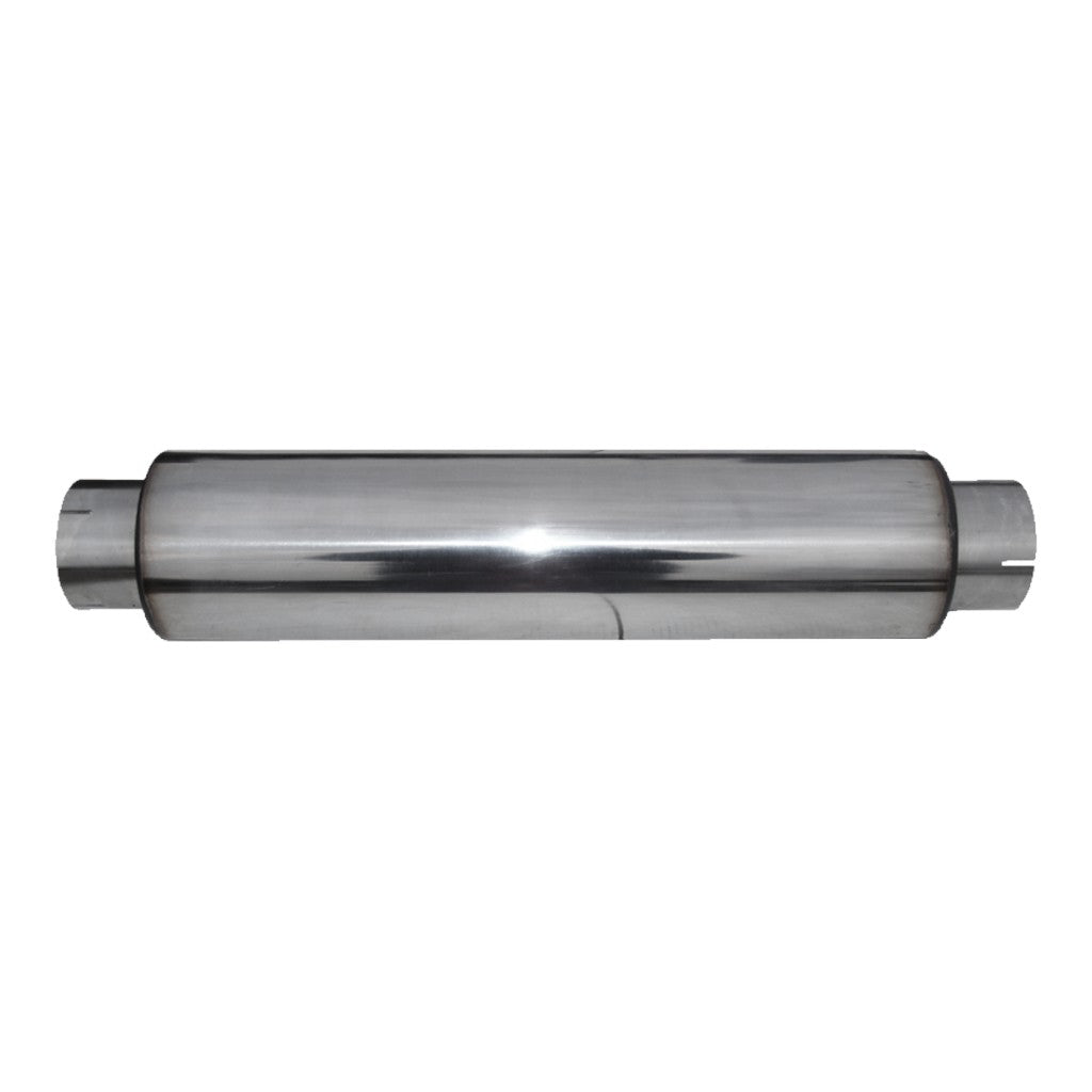 MBRP M1031 Muffler Armor Pro (T304 Stainless Steel / 4" In/Out / 24" Body / 30" Overall) Photo-0 