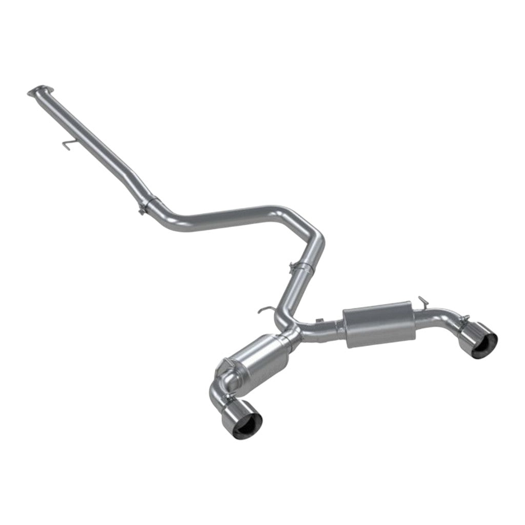 MBRP S4706AL Cat-Back 3" Armor Lite (Aluminized Steel / Dual) for HYUNDAI Veloster N 2.0L Turbo 2019-2022 Photo-0 