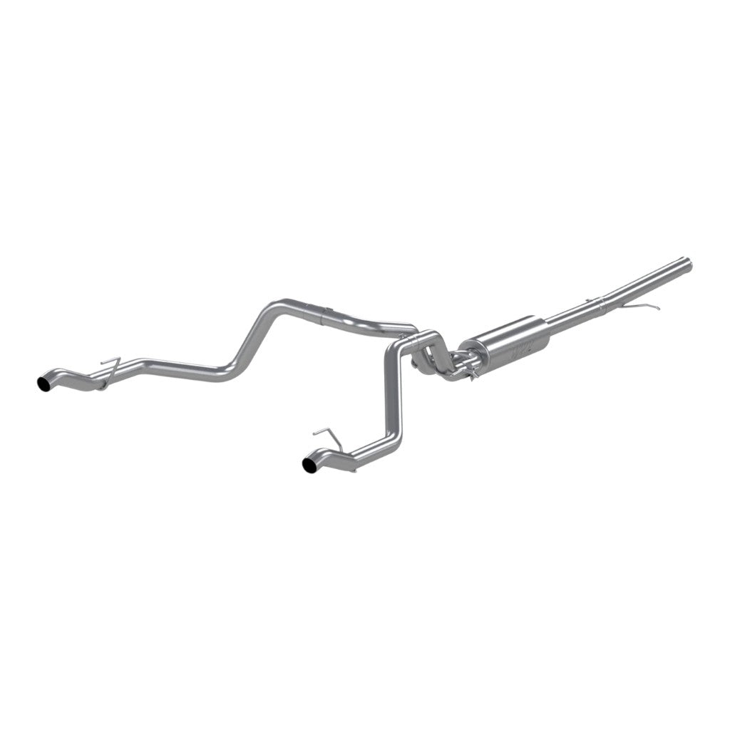 MBRP S5085AL Cat-Back 2.5" Armor Lite (Aluminized Steel / Dual) for CHEVROLET Silverado 1500 / GMC Sierra 1500 5.3L 2022-2022 Photo-0 