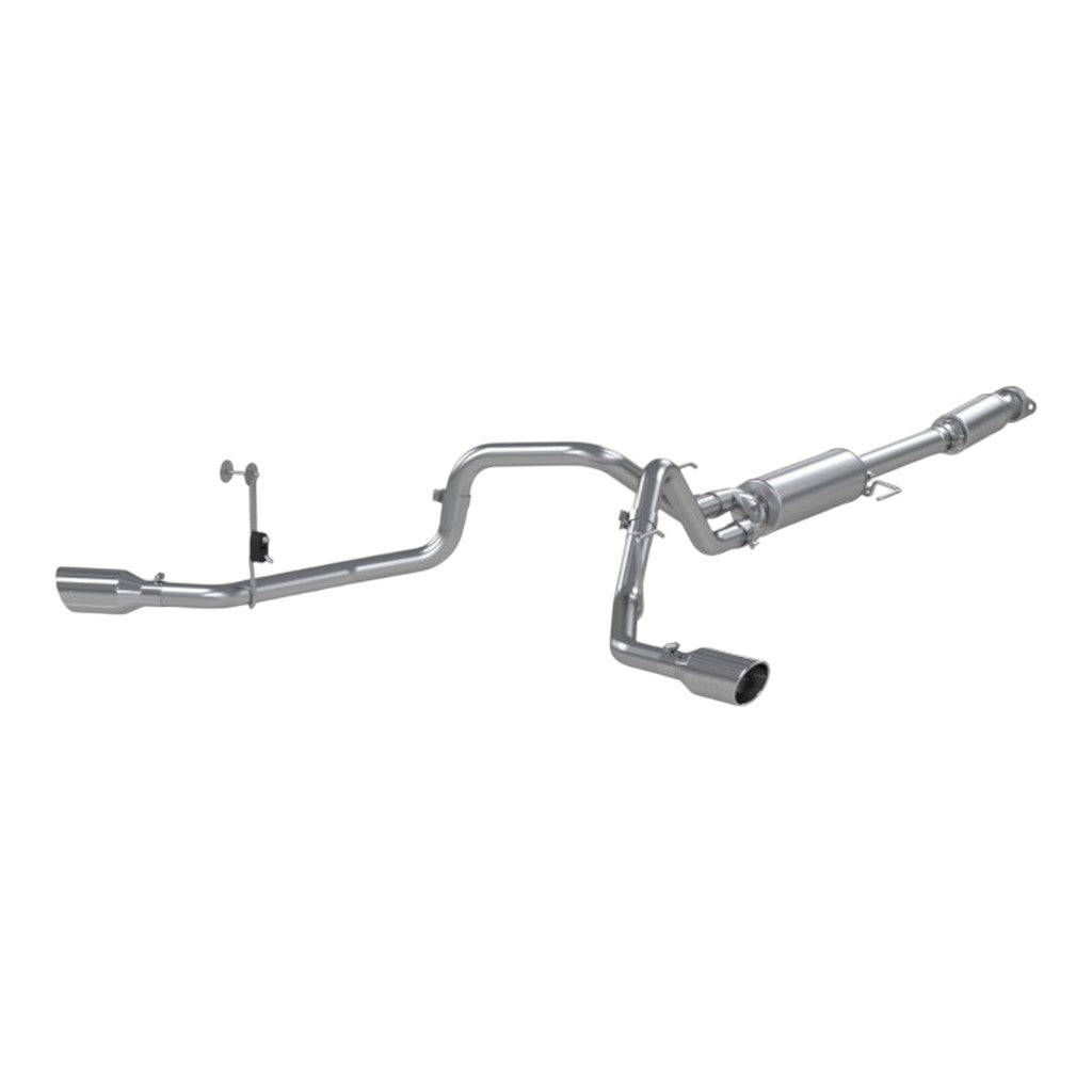 MBRP S5213409 Cat-Back 3" Armor Plus (T409 Stainless Steel / Dual) for FORD F-150 2.7L / 3.5L / 5.0L 2021- Photo-0 