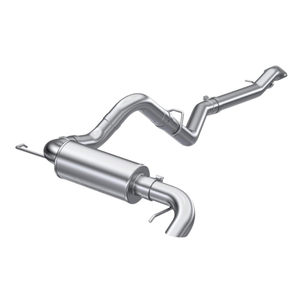 MBRP S5237304 Cat-Back 3" Armor Pro (T304 Stainless Steel / Single) for FORD Bronco 2.3L / 2.7L EcoBoost 2021- Photo-0 