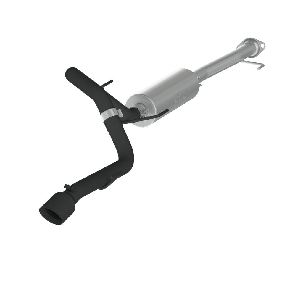 MBRP S5342BLK Cat-Back 2.5" Armor BLK (Black-Coated Aluminized Steel / Single) for TOYOTA Land Cruiser Prado / 4-Runner 4.0L 2003-2024 Photo-0 