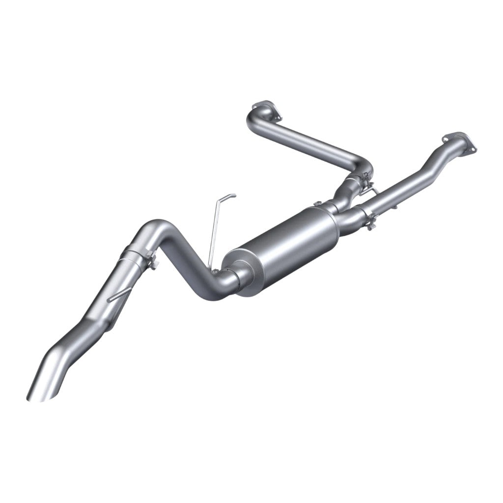 MBRP S5409304 Cat-Back Armor Pro (T304 Stainless Steel / Single) for NISSAN Frontier 3.8L 2020- Photo-0 