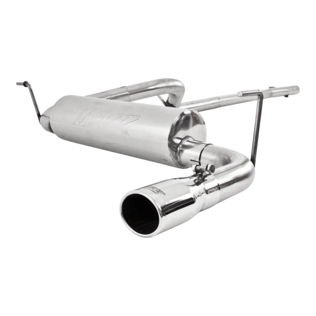 MBRP S5526AL Cat-Back 2.5" Armor Lite (Aluminized Steel / Single) for JEEP Wrangler Rubicon (JK) 2012-2018 Photo-0 