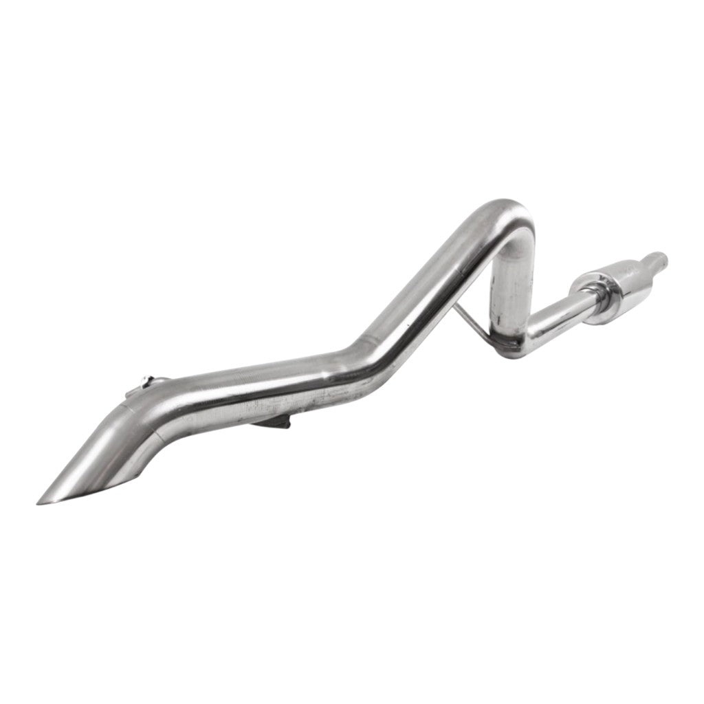MBRP S5530409 Cat-Back 2.5" Armor Plus (T409 Stainless Steel / Off-Road Tail Pipe Single) for JEEP Wrangler Rubicon (JK) 2012-2018 Photo-0 