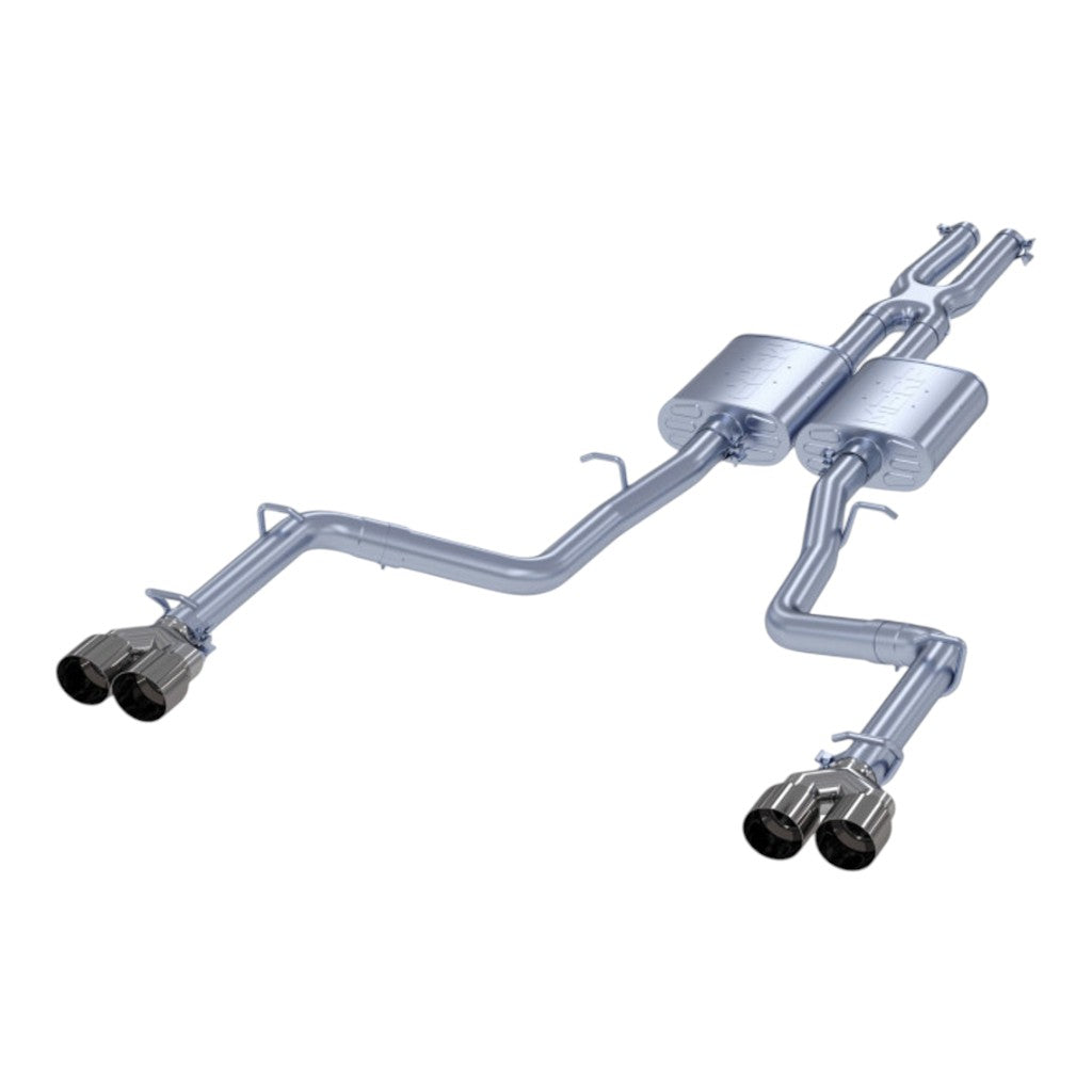 MBRP S7111AL Cat-Back 2.5" Armor Lite (Aluminized / Dual) for DODGE Challenger V6 3.6L 2015-2023 Photo-0 
