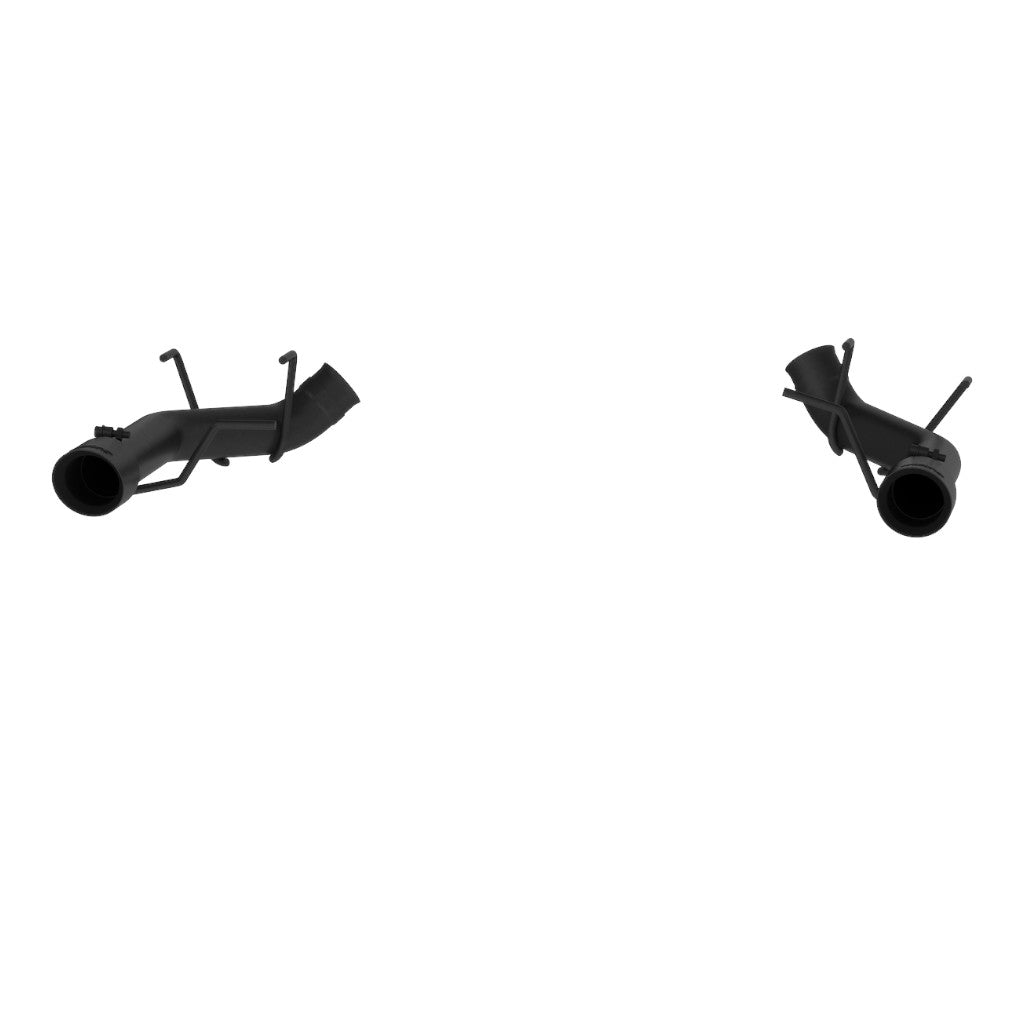 MBRP S7203BLK Axle-Back 3" Armor BLK (Black-Coated Aluminized Steel / Dual) for FORD Mustang GT 5.0L 2011-2014 Photo-0 