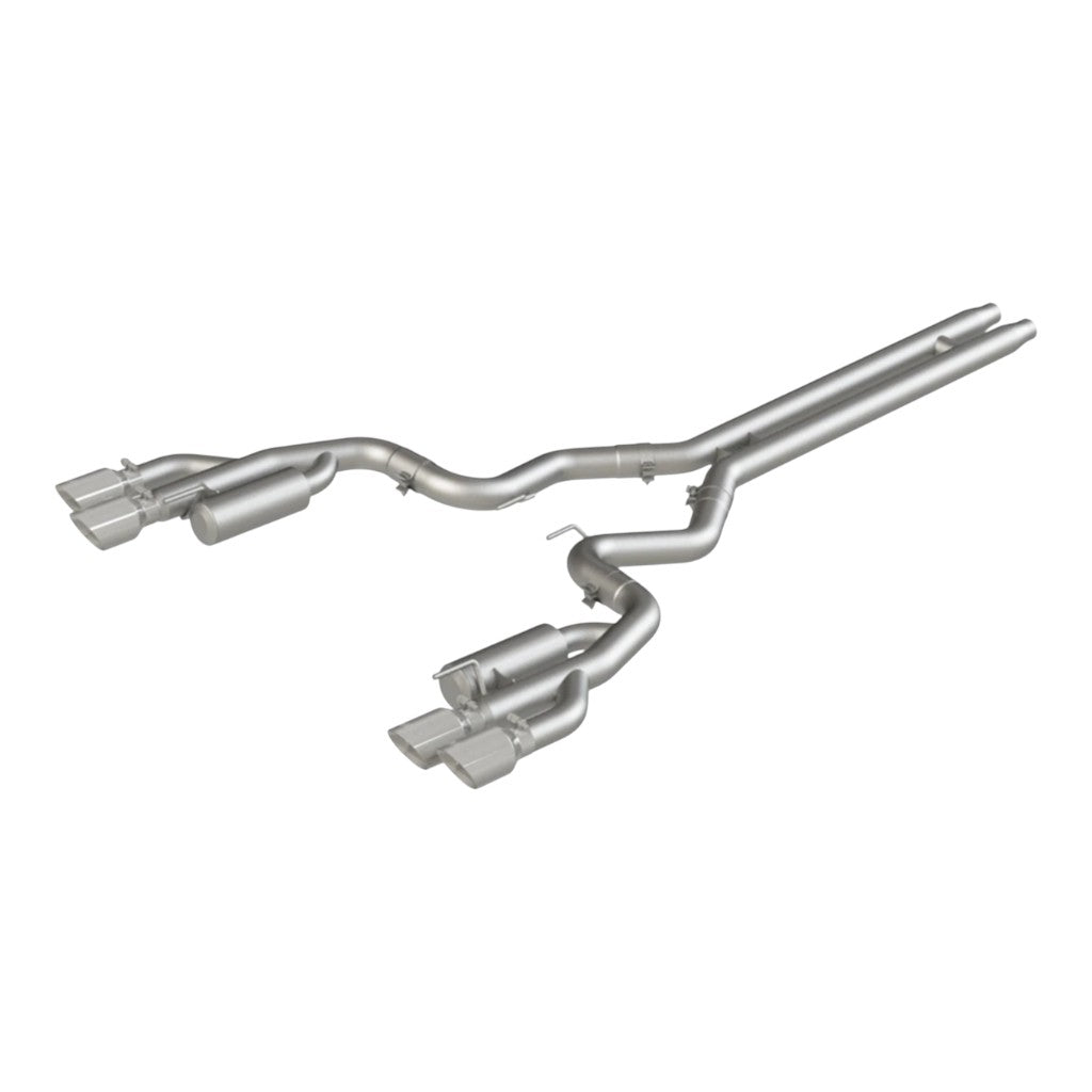 MBRP S7207304 Cat-Back 3" Armor Pro (T304 Stainless Steel / Dual) for FORD Mustang GT 5.0L 2018-2023 Photo-0 