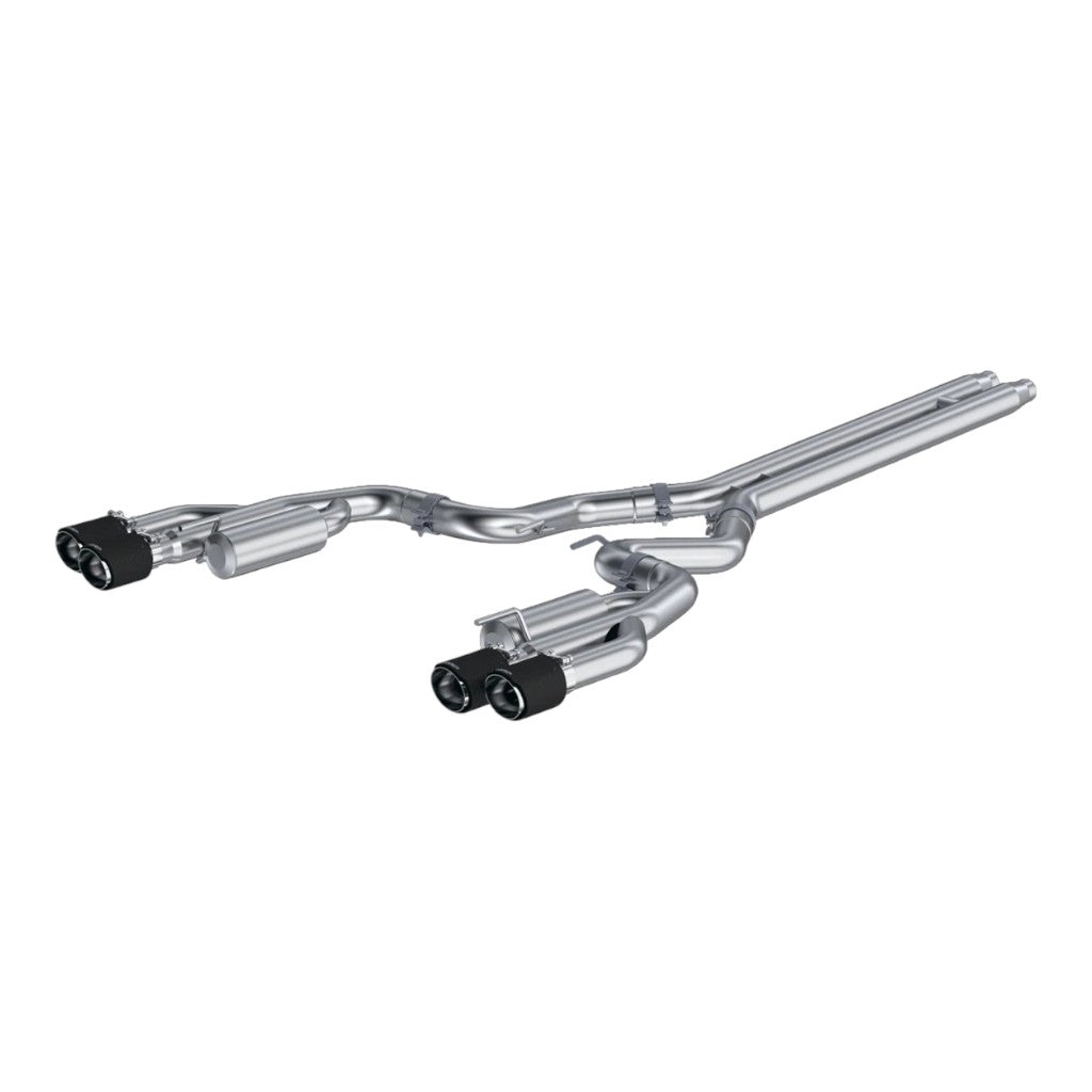 MBRP S72073CF Cat-Back 3" Armor Pro (T304 Stainless Steel / Dual) for FORD Mustang GT 5.0L 2018-2023 Photo-0 