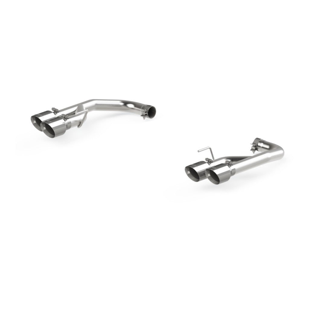 MBRP S7211304 Axle-Back 2.5" Armor Pro (T304 Stainless Steel with Quad Dual Wall Tips) for FORD Mustang GT 5.0L 2018-2023 Photo-0 