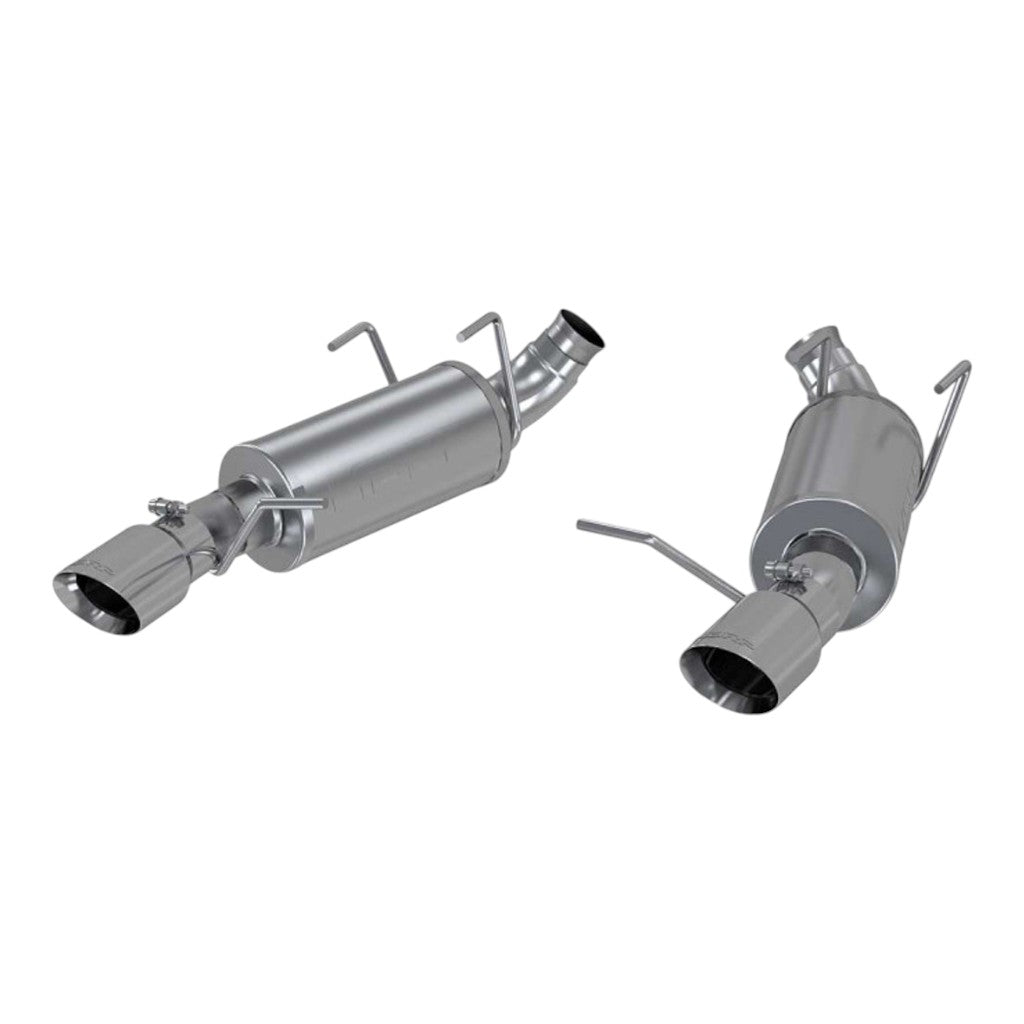 MBRP S7227AL Axle-Back 3" Armor Lite (Aluminized Steel / Dual) for FORD Mustang 3.7L 2011-2014 Photo-0 