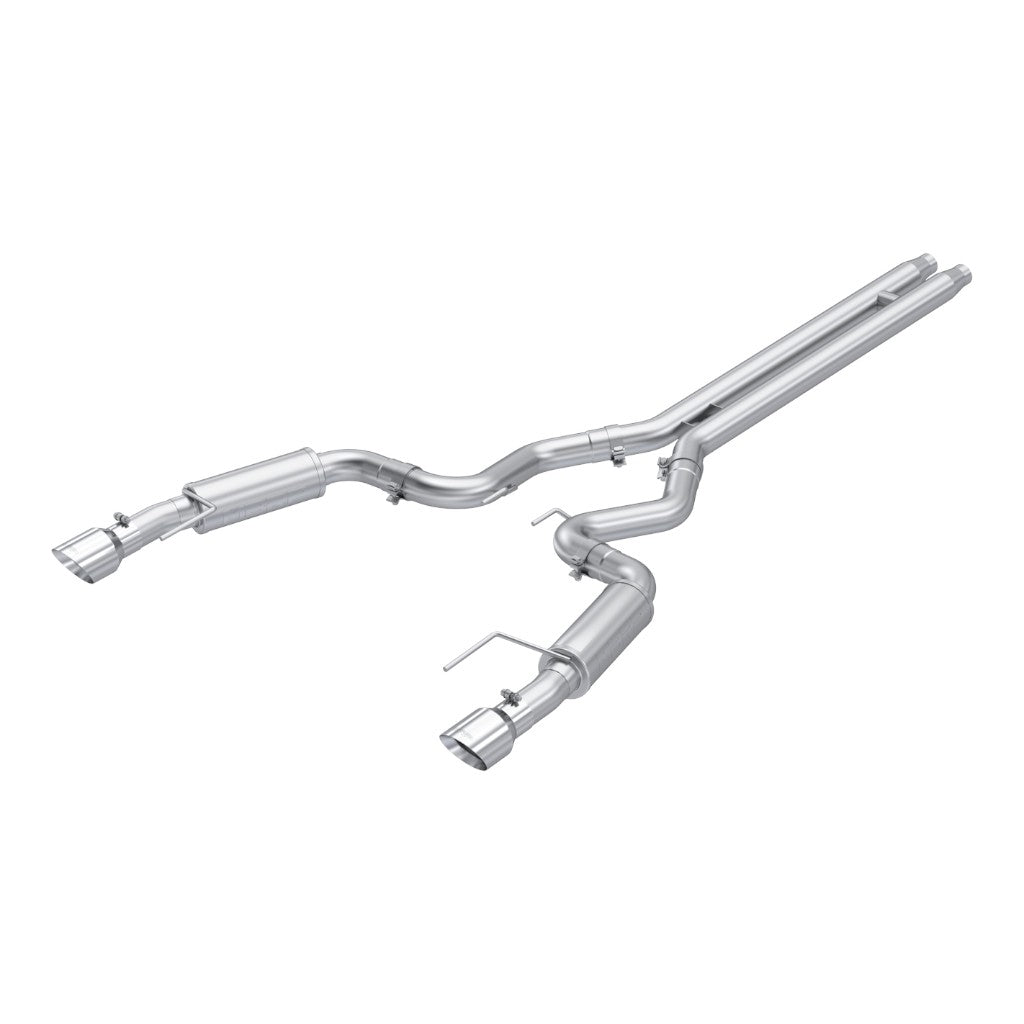 MBRP S7253AL Cat-Back 3" Armor Lite (Aluminized Steel / Dual) for FORD Mustang GT 5.0L (S650) 2024- Photo-0 