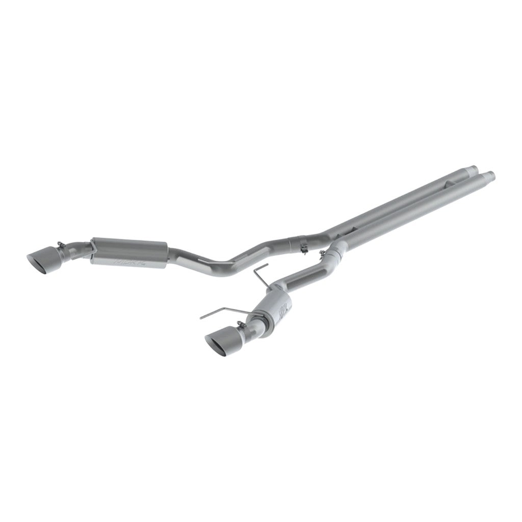 MBRP S7278409 Cat-Back 3" Armor Plus (T409 Stainless Steel / Dual) for FORD Mustang GT 5.0L 2015-2017 Photo-0 