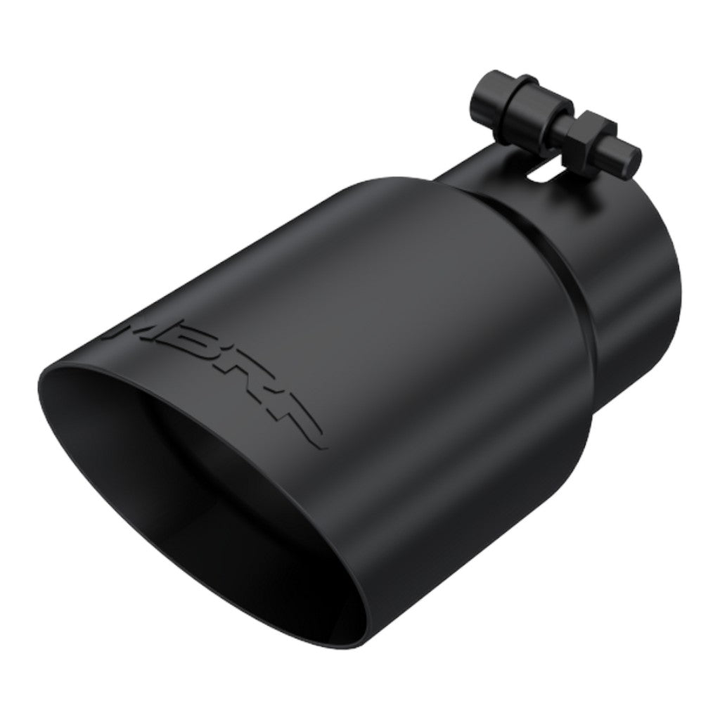 MBRP T5122BLK Exhaust Tip Armor BLK (Black Coated / 3" Inlet / 8" Length) Photo-0 
