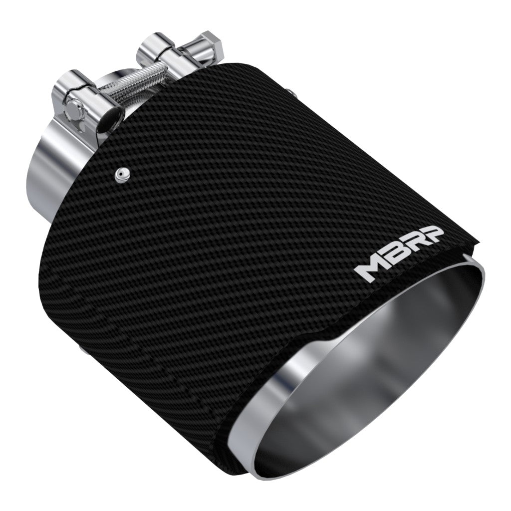 MBRP T5190CF Exhaust Tip (Carbon / 2.5" Inlet / 6.5" Length) Photo-0 