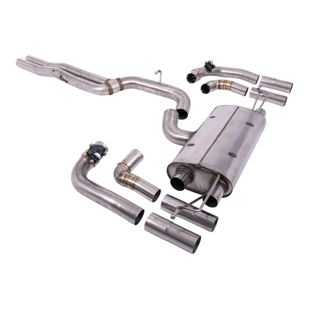 MILLTEK SSXAU967 Filter-Back Exhaust, 3.15" for AUDI RS3 (8Y) 2021- Photo-0 