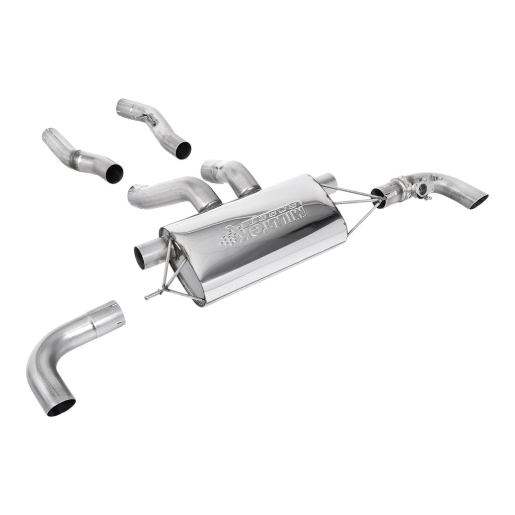 MILLTEK SSXBM1219 Axle-Back Exhaust, 3" for BMW M240i Xdrive (G42) Photo-0 