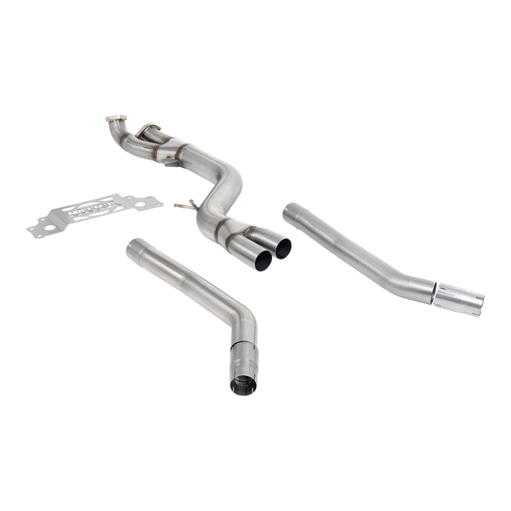 MILLTEK SSXBM1324 OPF/GPF Bypass System, 4" for BMW M2 (G87) OPF/GPF Photo-0 