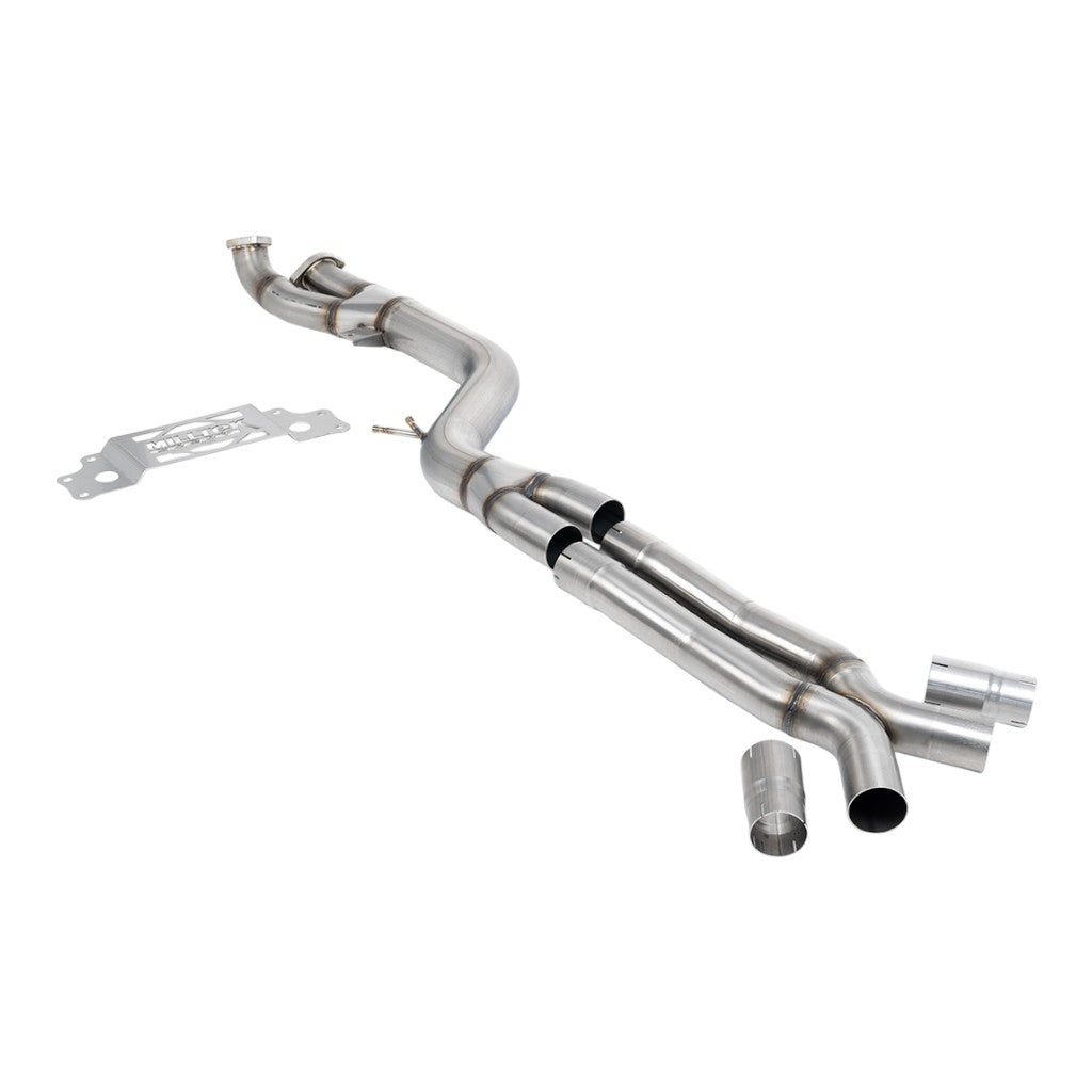 MILLTEK SSXBM1327 OPF/GPF Bypass System, 4" for BMW M2 (G87) OPF/GPF Photo-0 